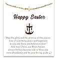 Tarsus Cross Bracelet for Women, Christian Gifts for Women, Religious Gifts Adjustable Dainty Cross Bracelet, Easter, Mother's Day, Christmas, Birthday