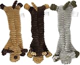 AWOOF Indestructible Squeaky Dog Toys Pack of 3 for Large Dogs view 2
