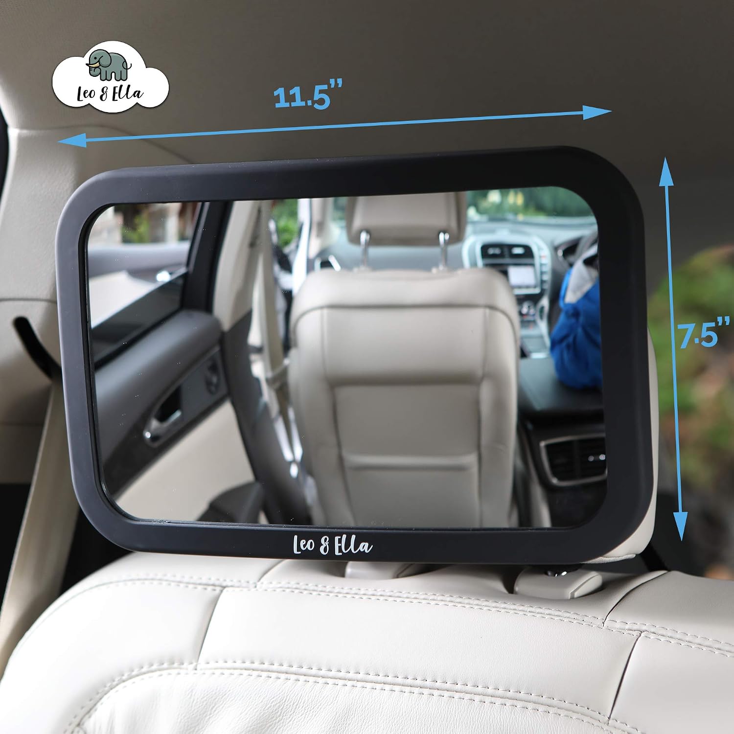 Leo and Ella Baby Car Mirror