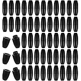 Breakaway Clasps, 60 Pairs Breakaway Lanyard Clasp for Jewelry Making DIY (Black)
