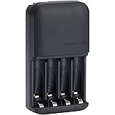 �鶹�� Basics Battery Charger for Rechargeable AA and AAA NiMh Batteries - NA Plug