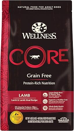 wellness lamb dog food