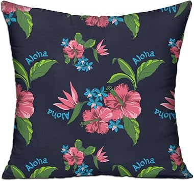 Amazon Com Wqbzl Hawaiian State Flower Pattern Fashion Decorative