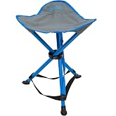 ALPS Mountaineering Tri-Leg Stool - Gray/Ocean, New