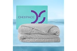ChiXpace Cooling Comforter Full/Queen Size - Lightweight Summer Comforter for Hot Sleepers and Night Sweats, Q-Max 0.45 with Japanese Arc-Chill Cold Tech Fabric, Cooling Blanket Grey