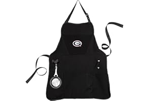 Team Sports America University of Michigan Grilling Apron | Bottle Opener and Insulated Beverage Holder | Adjustable Straps