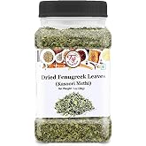 TAJ Dried Fenugreek Leaves | Kasoori Methi | Product of India | 1oz (28g)
