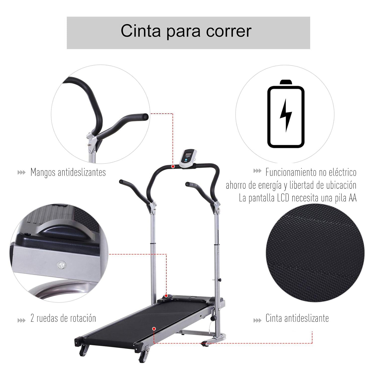 6 pack luces led de armario con pilas