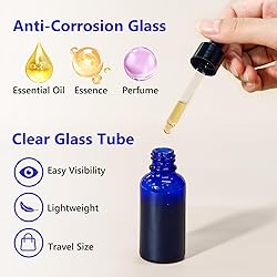 KEYWING 60 Pack 1oz Eye Dropper Bottles – 30ml