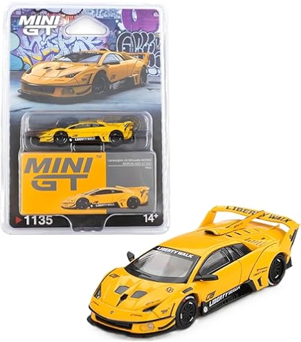 Amazon.com: Diecast Model Car Compatible with Mini GT 1:64
