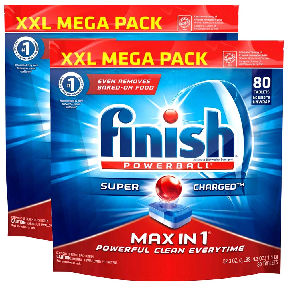 Finish Powerball Super Charged Automatic Dishwasher