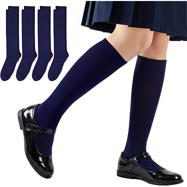 girls' casual & dress socks Amazon.com: Women Crew Socks Soft Cozy Dress Socks Youth Girls Casual Knit Fall Work Trouser Sock 3 Pairs(Beige, 6-10) : Clothing, Shoes & Jewelry