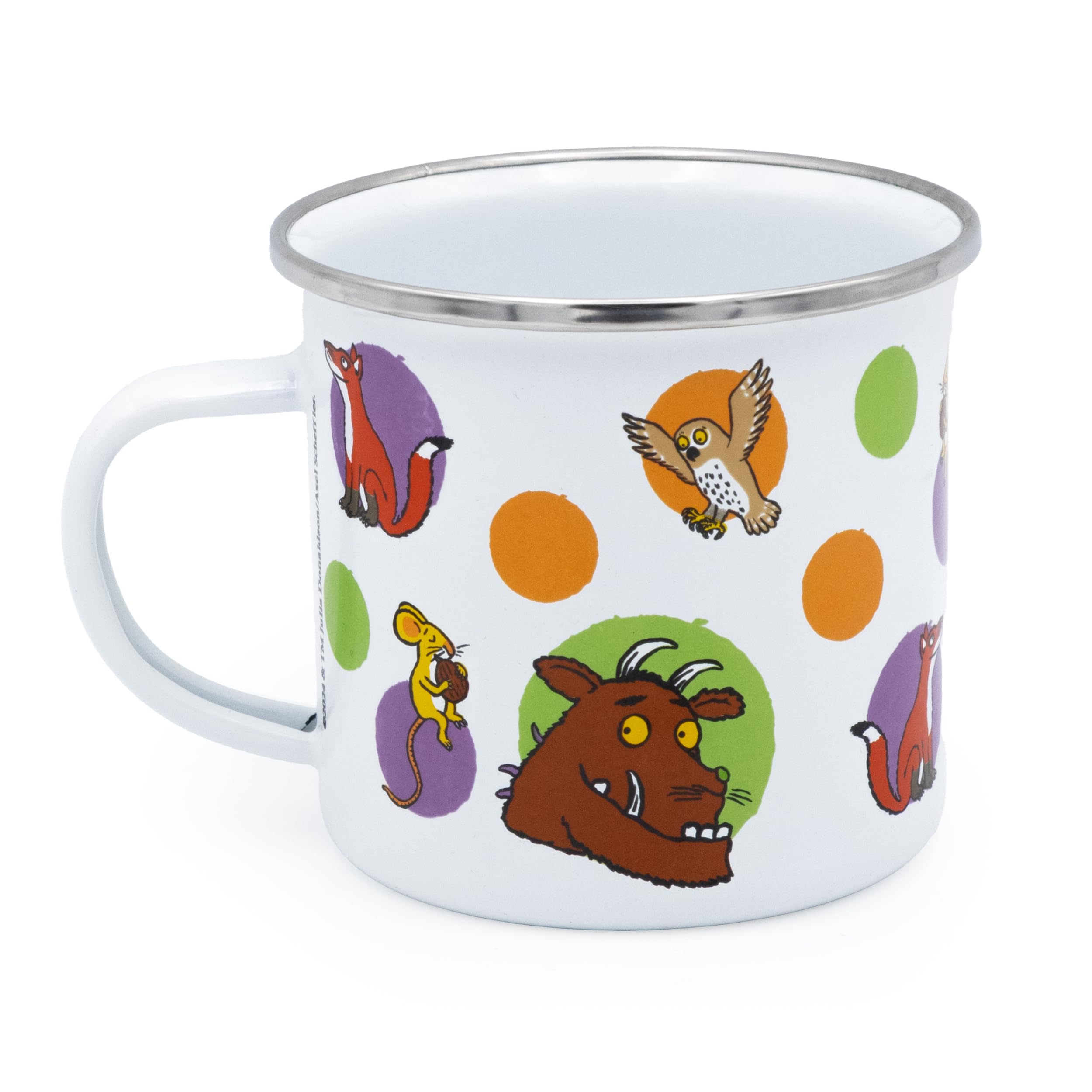 Gruffalo Enamel Mug by Robert Ferderick