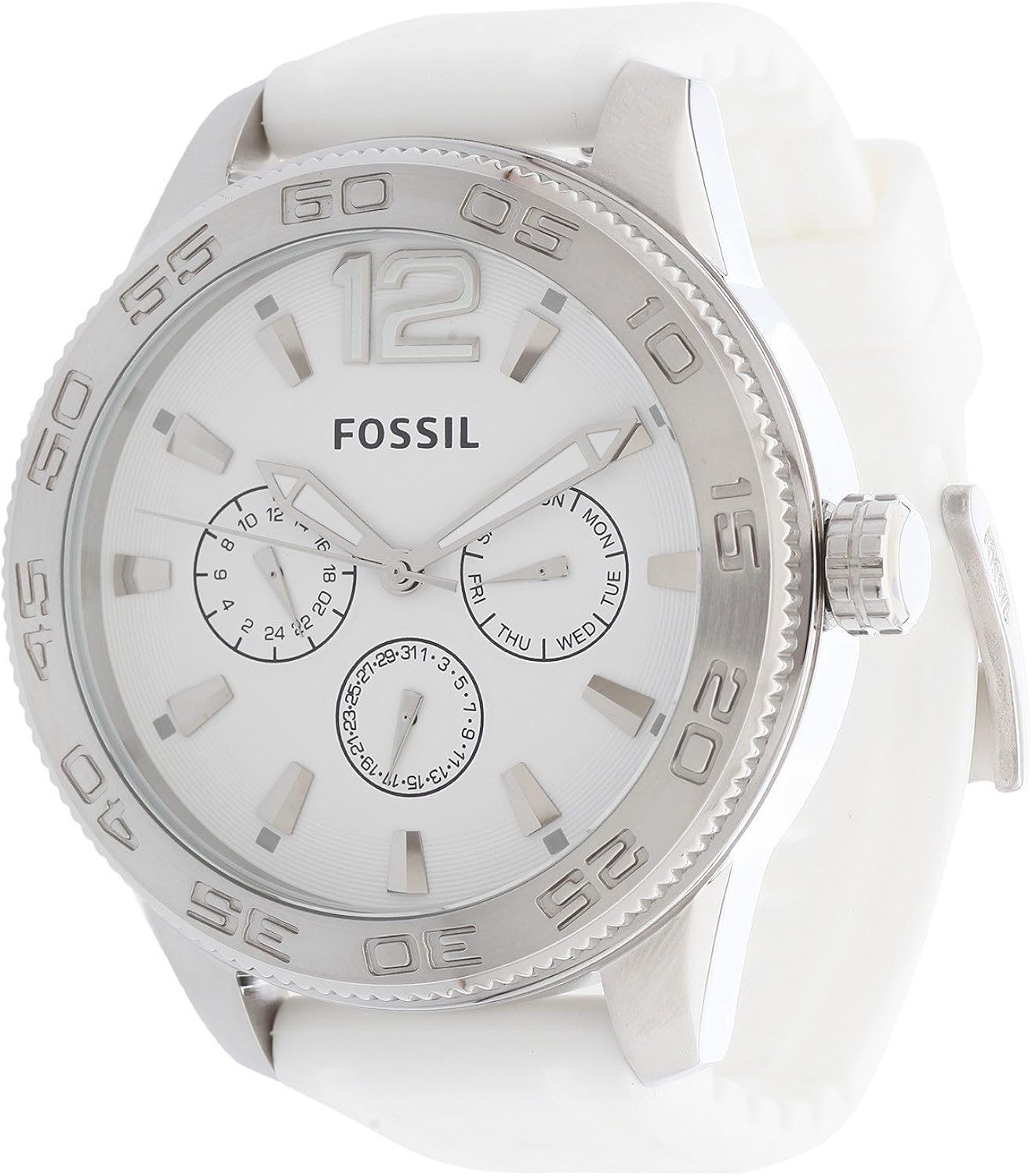 Fossil Men's Classic Watch White Watches