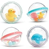 Munchkin&reg; Float &amp; Play Bubbles&trade; Baby Bath Toys, 4 Count