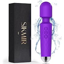 Vibrator Wand, SJKMIR Vibrater Wand Vibrator with Waterproof, 20 ...