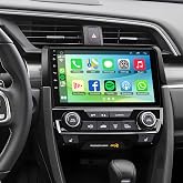 8 core 4GB+64GB Car Radio Stereo for Honda Civic 2016-2021 Built-in carplay Android Auto, 9 inch Android 14 Car Stereo Head Unit with WiFi GPS Navigation Bluetooth Steering Wheel Control