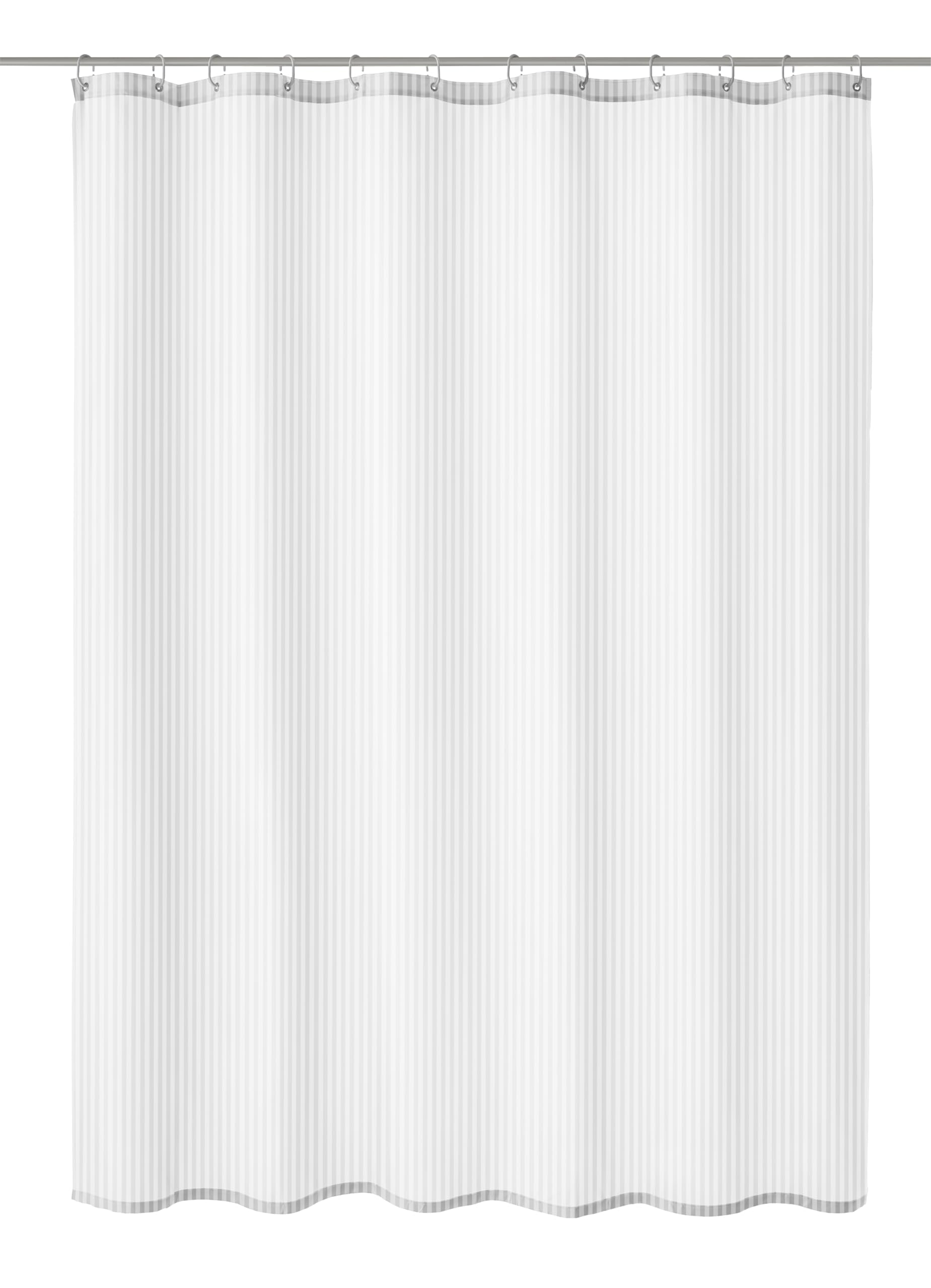 Kleine Wolke Shower Curtain, Polyester, White, 240 x 180 cm