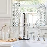 Big Berkey Gravity-Fed Stainless Steel Countertop Water Filter System 2.25 Gallon with 2 Authentic Black Berkey Elements BB9-