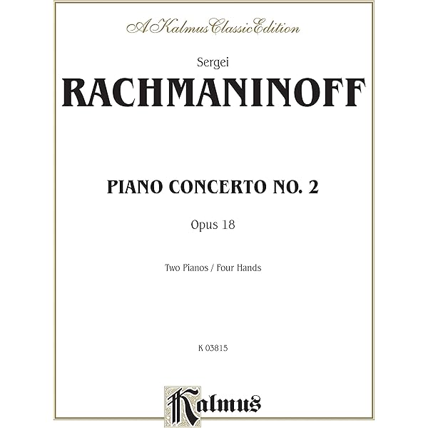 Rachmaninoff - Concerto Pour Piano N°2 En Ut Mineur, Op. 18 (partition, édition Schirmer)