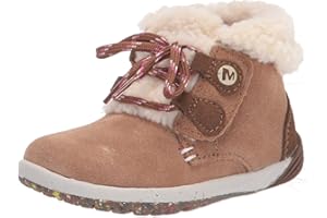 Merrell unisex-child Bare Steps Cocoa Hiking Boot