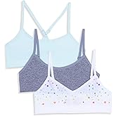 Maidenform Girls Seamless Racerback V-Neck Crop Bra 3-Pack