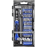 ORIA Precision Screwdriver Kit, 60 in 1 with 56 Bits Screwdriver Set, Magnetic Driver Kit with Flexible Shaft, Extension Rod 