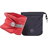 trtl Pillow - Scientifically Proven, Super Soft Neck Support Travel Pillow for Airplanes - Lightweight and Machine Washable - Ergonomic Design for Traveling on Flights, Cars, and Trains - Coral