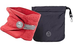 trtl Travel and Airplane Pillow - Real Sleeping Experience on Long Flights - Neck and Shoulder Support - Super-Soft, Lightwei