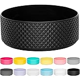 Silicone Water Bottle Protector, Bottle Boot compatible with Hydro Flask 2.0 Wide Mouth 64 oz Water Bottle, Iron Flask Wide Mouth, YETI Rambler 64 oz Bottle and Others