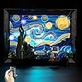 RORLINY LED Light Kit for Lego 21333 Vincent Van Gogh - The Starry Night Building Kit, Lighting Set Compatible with Lego 21333 - RC Version, Lights Only, No Lego Models