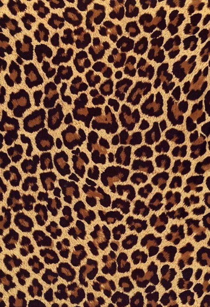 Leopard Animal Print Edible Icing, Wafer or Wafer Card