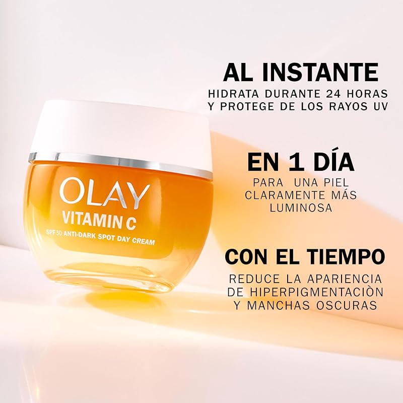 Retinol 24 Crema de Noche y Olay Vitamin C+ SPF30 Crema de Día, 2x50ml