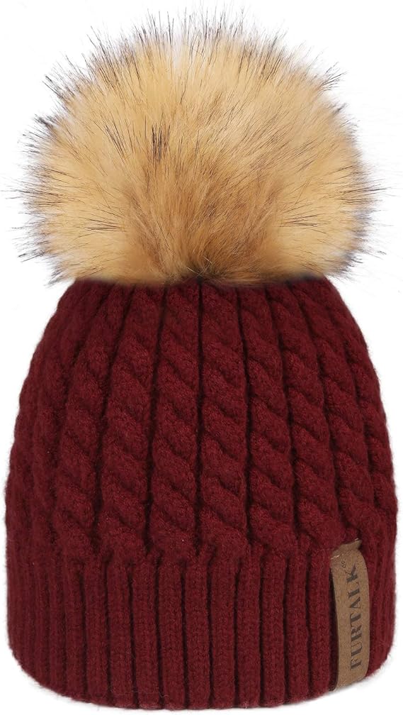 fur pom pom hat canada