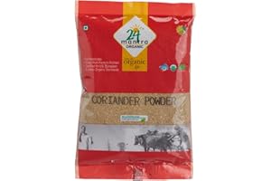 Organic Coriander Seeds Powder 7 Ounces, USDA Organic, No Pesticides, No Adulteration, No Sodium - 24 Mantra Organic