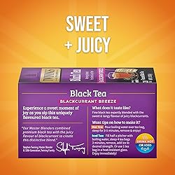 Twinings Blackcurrant Breeze Black Tea Individually