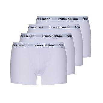 bruno banani Herren Unterhosen Snazzy (4er Pack)