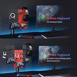 PEGZONE Modular Headphone and Controller Holder for