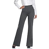 Tapata Women Dress Pants 28"/30"/32"/34" High Waist Stretchy Bootcut Pants Tall, Petite, Regular for Office Business Casual
