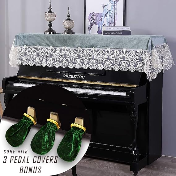 Upright Piano Cover Cloth Made of Decorative Dustproof