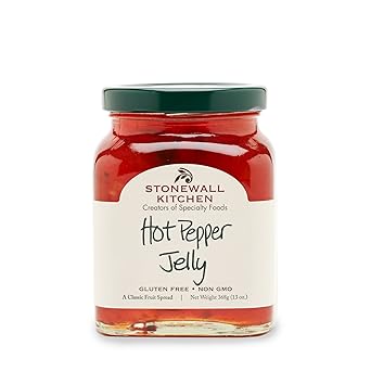 Amazon Com Stonewall Kitchen Hot Pepper Jelly 13 Oz Grocery Gourmet Food