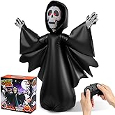 YOPYCCD 2.4GHz Remote-Controlled Inflatable Toy, Rechargeable Electric Remote-Controlled Skull Toy, 360° Rotating, walkable, Suitable for Outdoor Play and Birthday Gifts for Boys Aged 6-12.