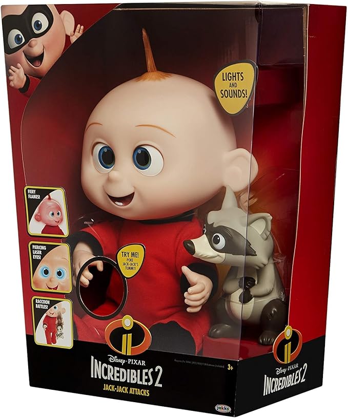 jack jack doll with raccoon