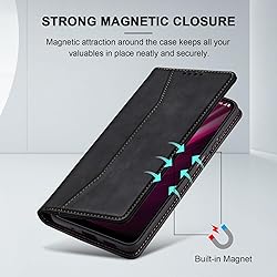 Jasonyu Flip Wallet Case for T-Mobile Revvl 6/6X