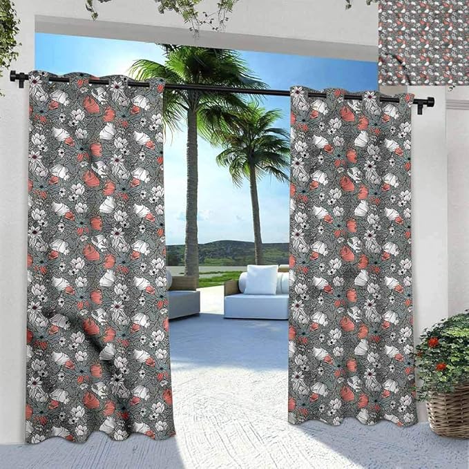 Amazon.com : ScottDecor Garden Art Modern Window Curtains for Garden
