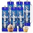 Hotwhip Whipped Cream Charger 3000g 4.5L Food Grade 99.99% Purity Premium Cream Cartridge Nitrous Oxide Tank(6 Cylinders)