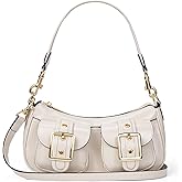 Shoulder Bag for Women Y2k Purse Leather Hobo Tote Handbag Trendy Going Out Purse Crossbody Everyday Purse