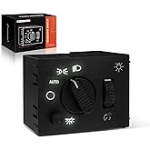 A-Premium Headlight Switch Headlamp Dimmer Switch | Compatible with Chevy Silverado Tahoe &amp; GMC Sierra Yukon XL &amp; Cadillac Escalade, 2003-2007, Replaces 19381535 15194803