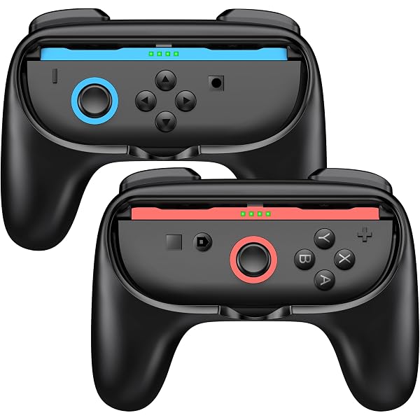 Amazon.com: Nyko Dualies Controller Set for Nintendo Switch - Red