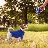 Jodsen Small Dog Jumper Warm Puppy Sweater Knitted Pullover XS Blue view 5